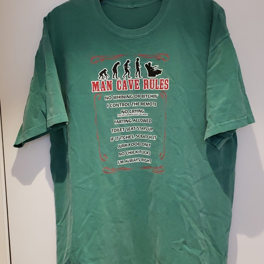 Man Cave Rules Tee